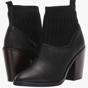 Kelsie Dagger Black Ankle Boots